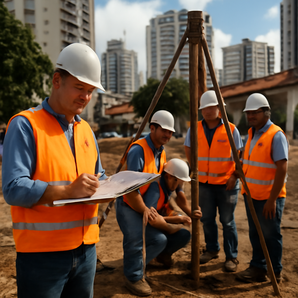 Leitura estratégica do laudo SPT: o que o subsolo revela antes da primeira estaca e como isso protege orçamento e prazo